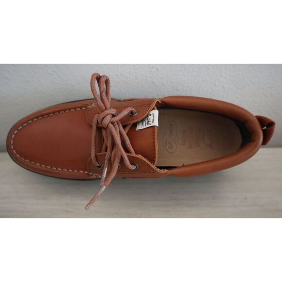 Sperry Top Sider STS24932 Men's Sz 9 Tan Unlined Lug 3-Eye Boat Shoes - Picture 9 of 16